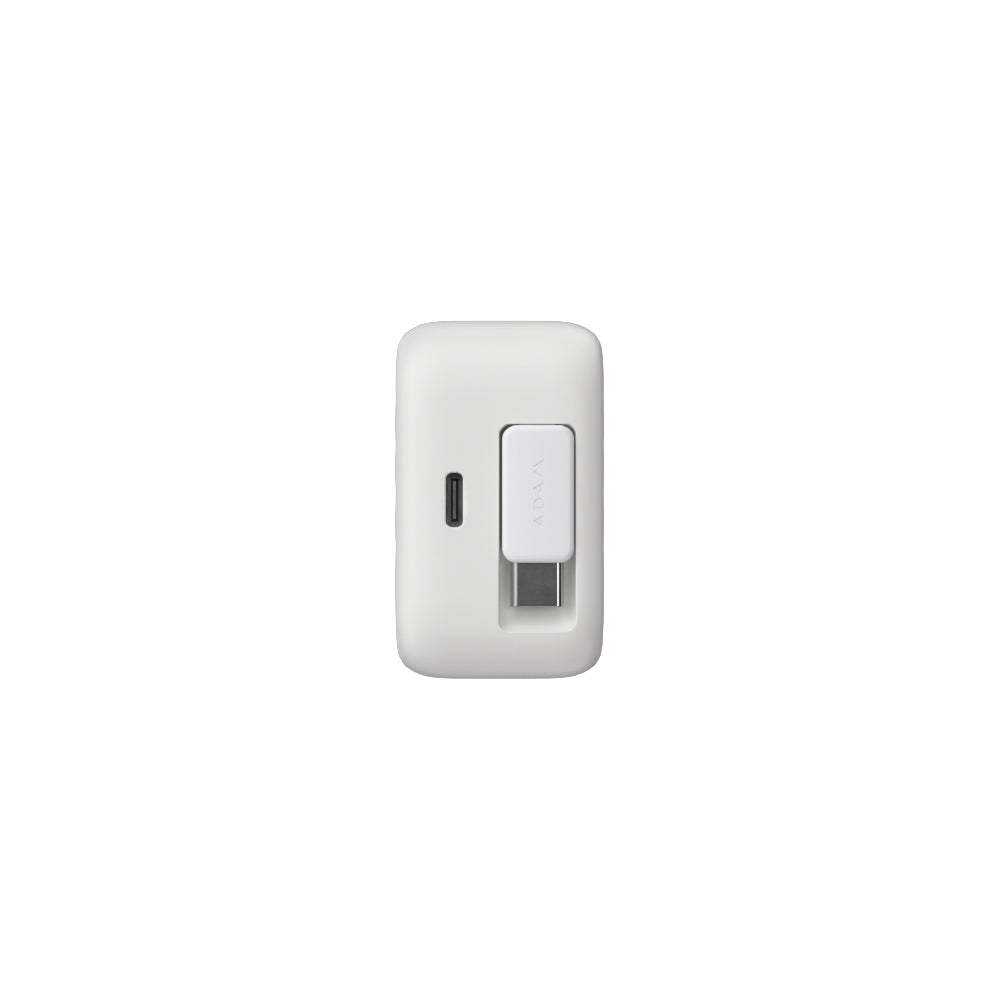 L65 - Cargador de pared GaN de 65W con cable USB-C integrado