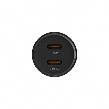 C40 - Cargador rápido para coche USB-C dual 40W