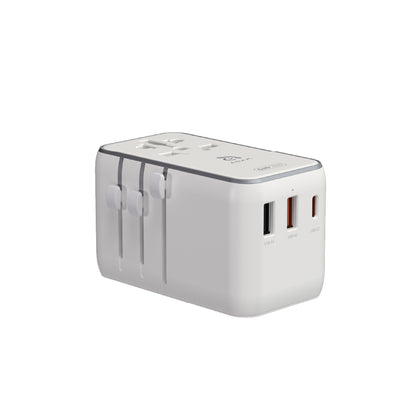 T70L - Adaptador de viaje universal de 70W con cable USB-C integrado