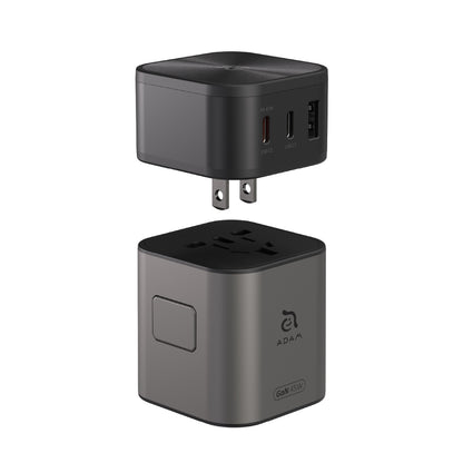 T45 - Adaptador de viaje universal de 45W