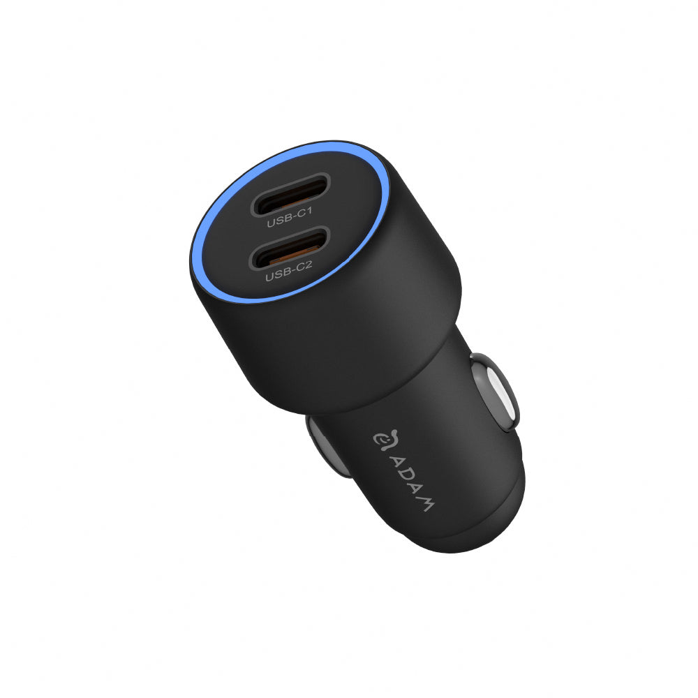 C40 - Cargador rápido para coche USB-C dual 40W