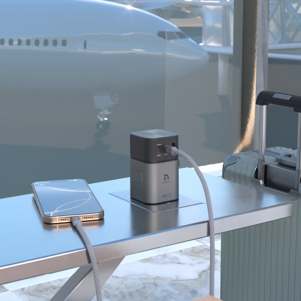 T45 - Adaptador de viaje universal de 45W