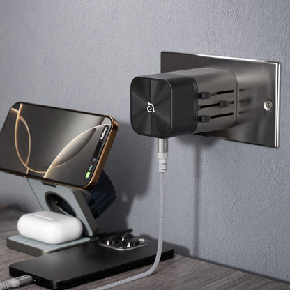 T45 - Adaptador de viaje universal de 45W