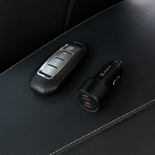 C40 - Cargador rápido para coche USB-C dual 40W