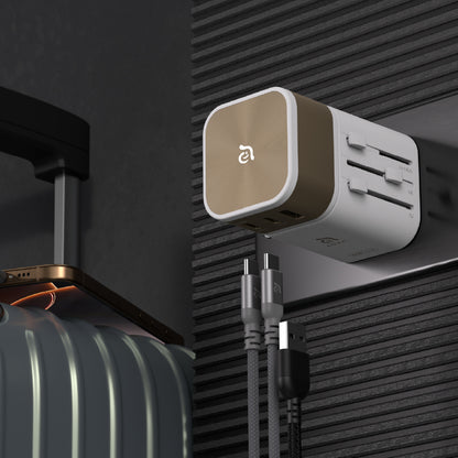 T45 - Adaptador de viaje universal de 45W