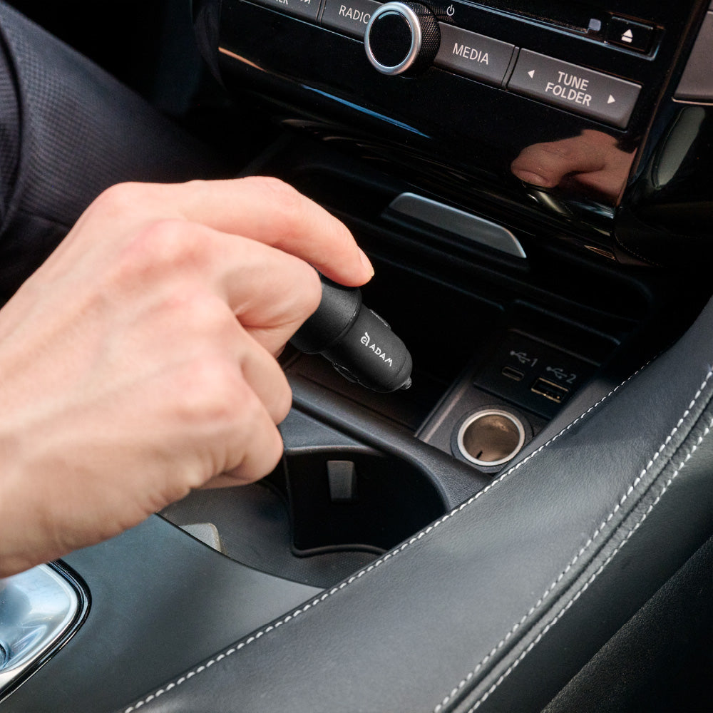 C40 - Cargador rápido para coche USB-C dual 40W