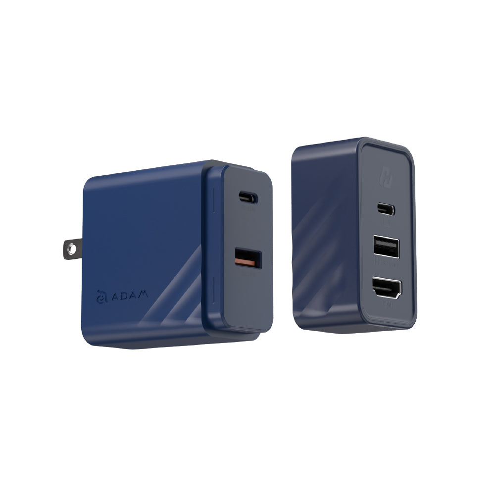 GaN Hub - Cargador GaN con conexión HDMI