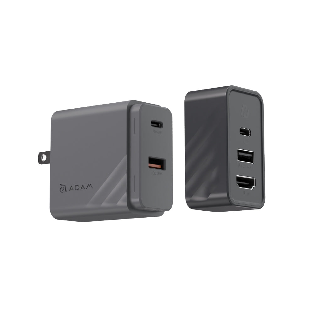 GaN Hub - Cargador GaN con conexión HDMI