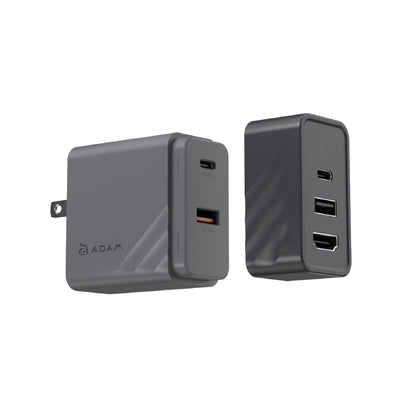 GaN Hub - Cargador GaN con conexión HDMI