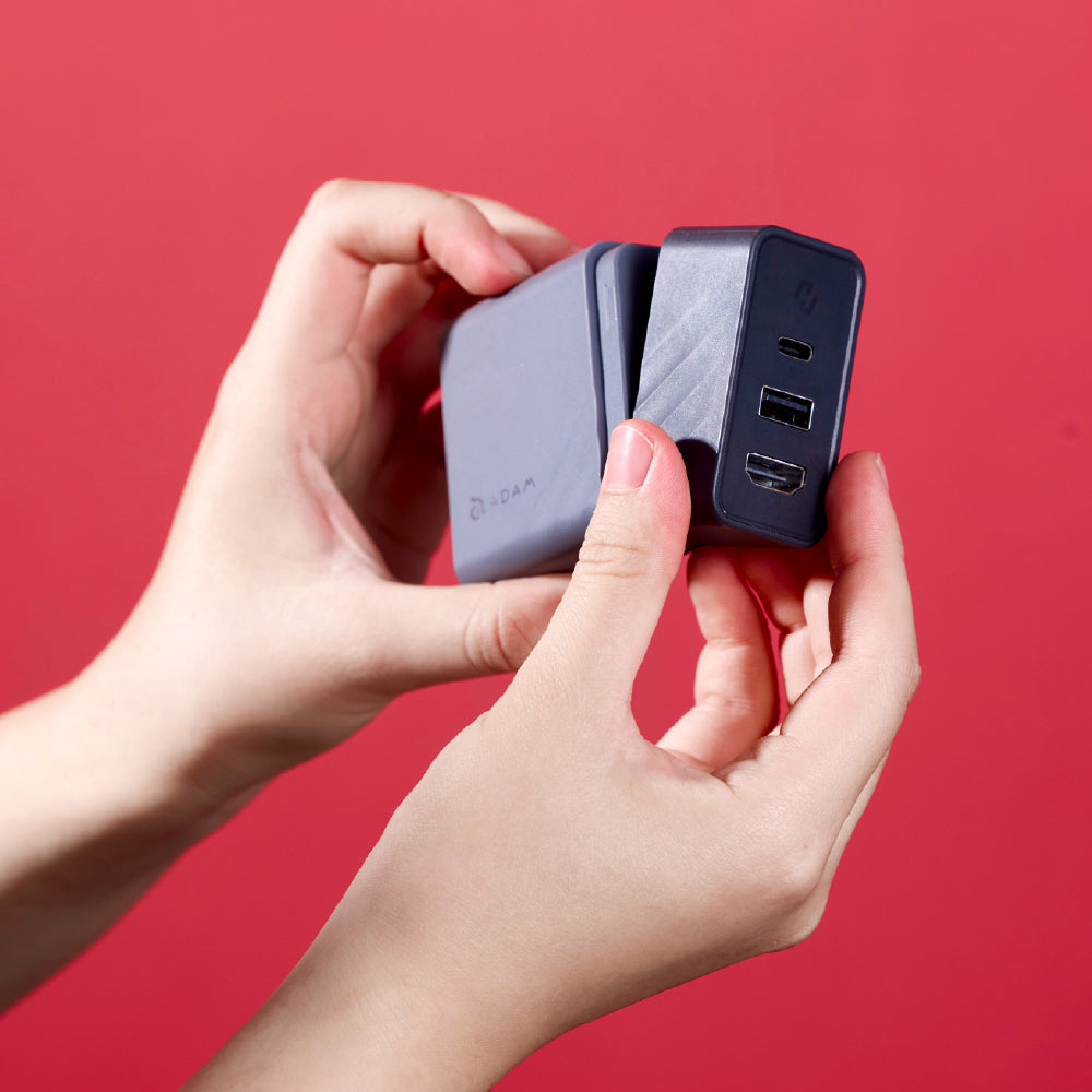 GaN Hub - Cargador GaN con conexión HDMI