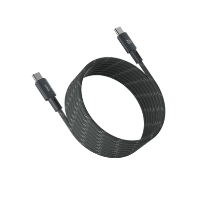 MS100 / MS200 - Cable magnético de carga USB-C a USB-C 60W
